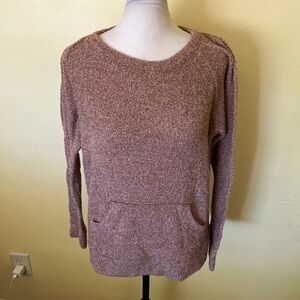 Secret Treasures Sleepwear Women's Cozy Knit Sweater - Mauve Size S (4-6)